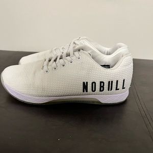 Mens White NoBull Trainers size 9.5.